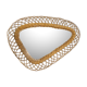 46x65cm rattan mirror