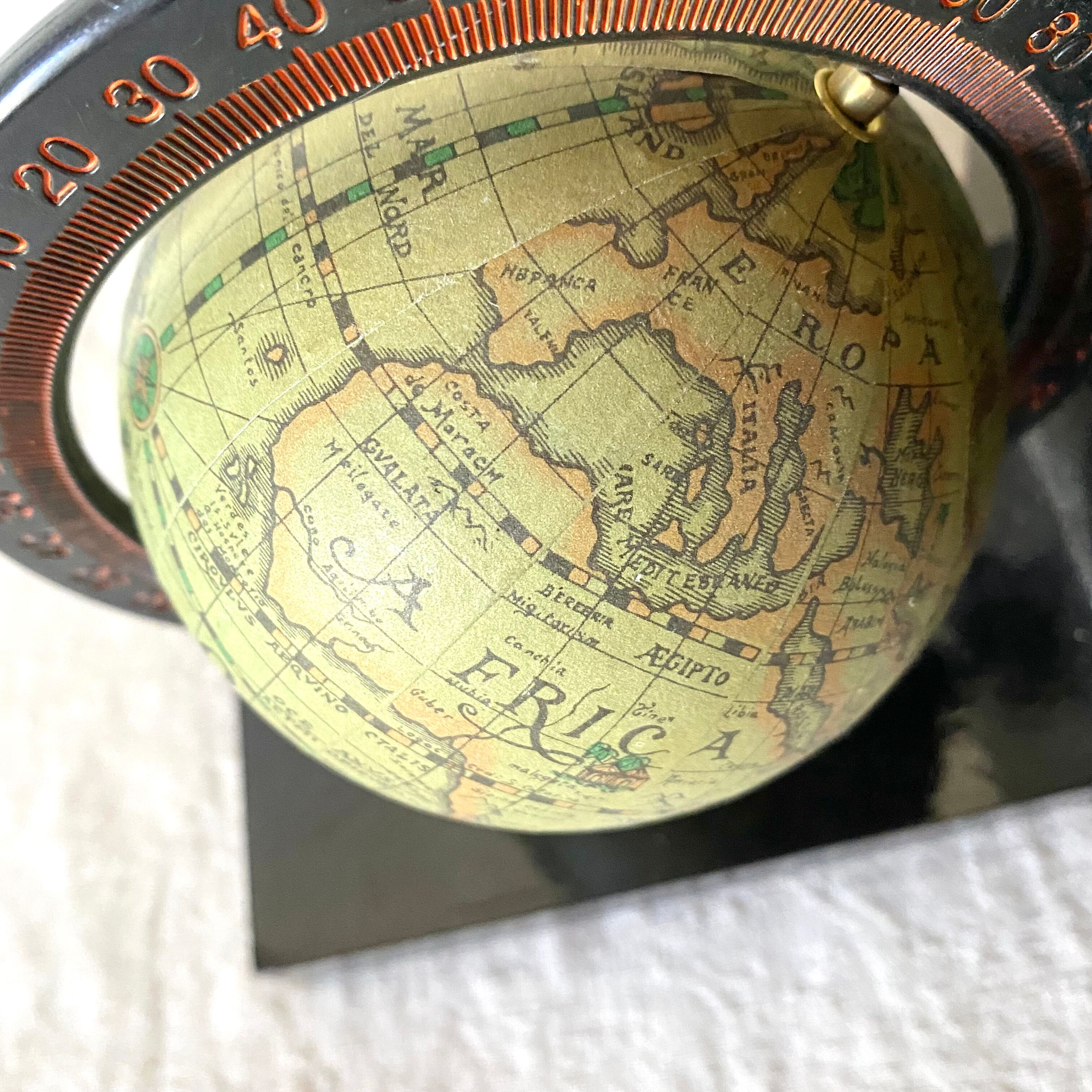 Greenhouse books vintage globe terrestrial