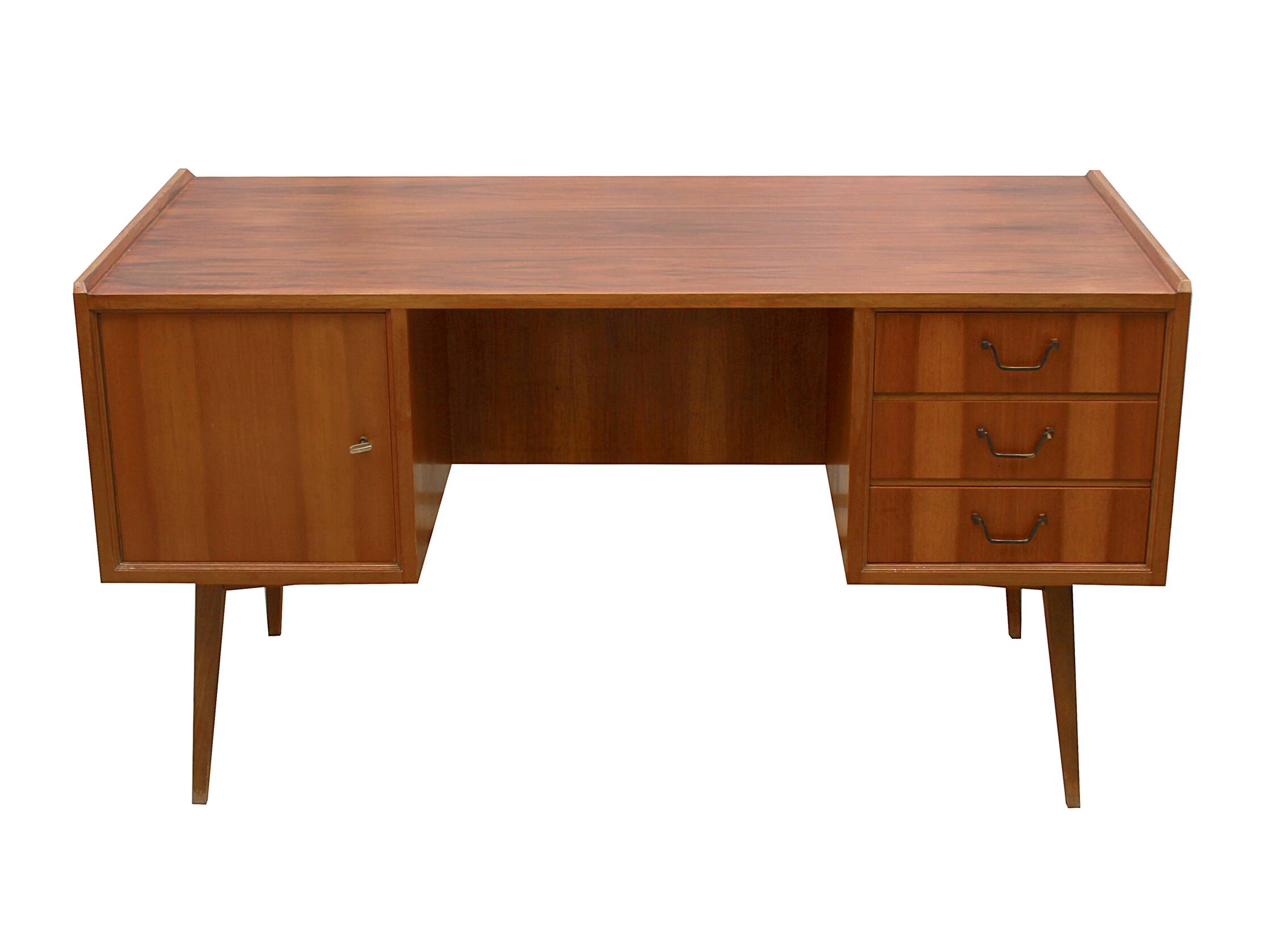 1950s desk in walnut