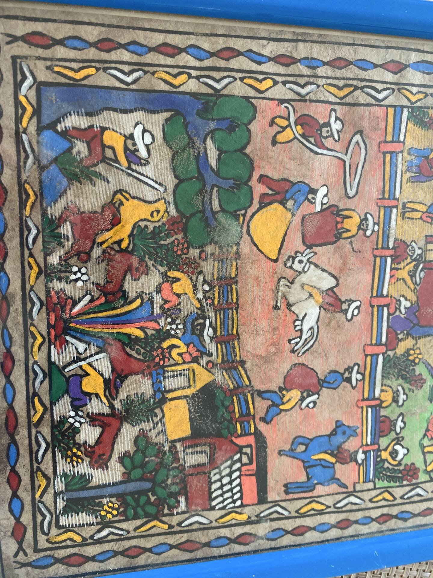 Tableau mexicain naïf