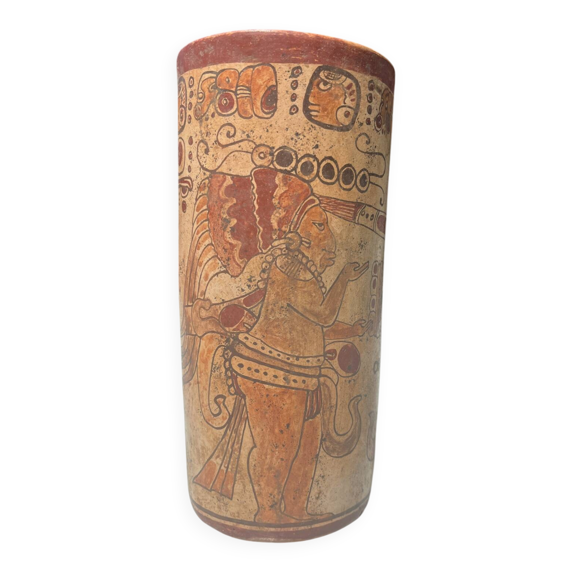 Vase Maya / Aztèque