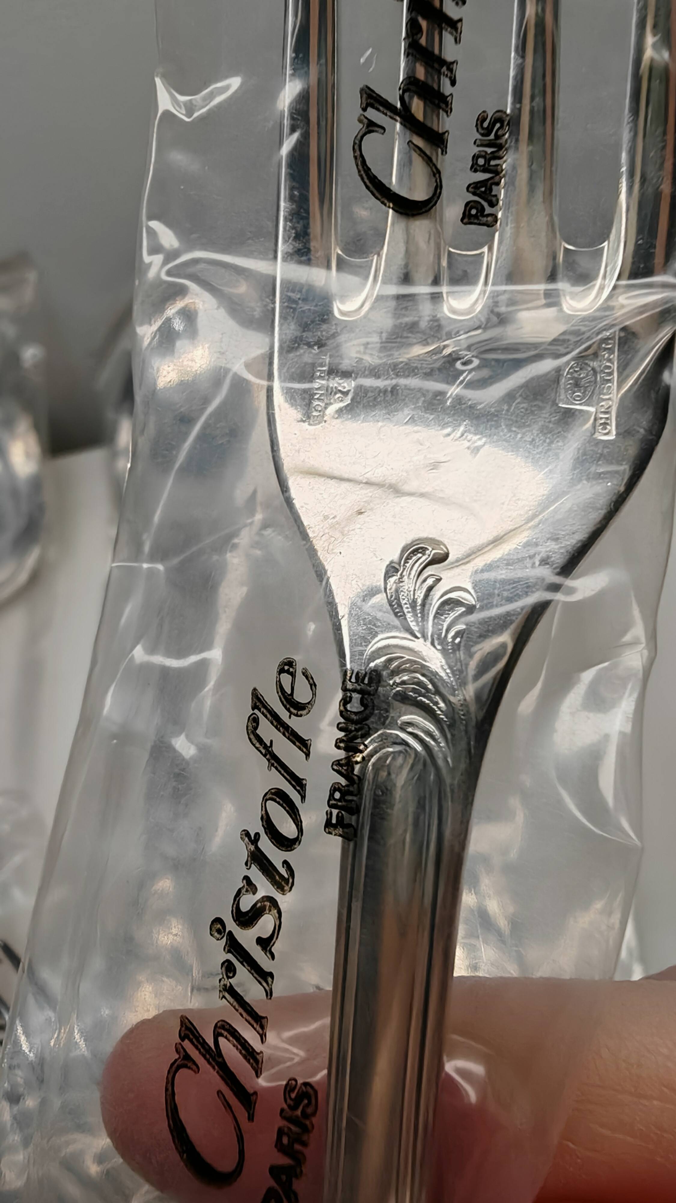 Christofle Marly cutlery set (6 forks + 6 soup spoons)