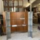 Roche Bobois stone and glass sculpture shelf 1970s