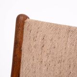 Very nice curved armchair , design by Johannes Andersen