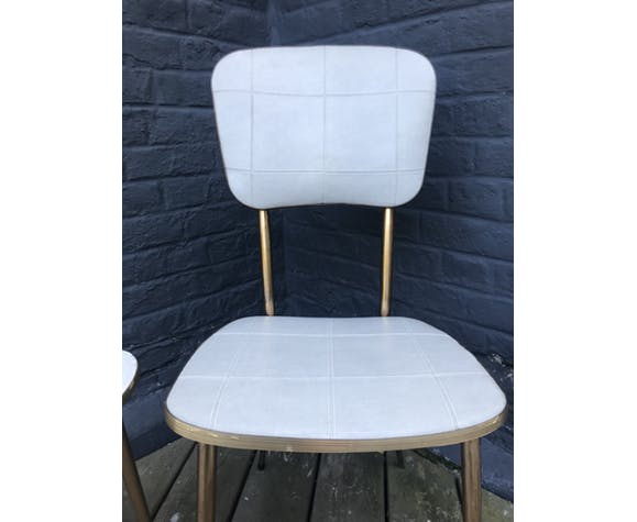 Lot of 4 vintage chairs from the 1960s