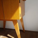 Pair of nightstands compass legs  60s