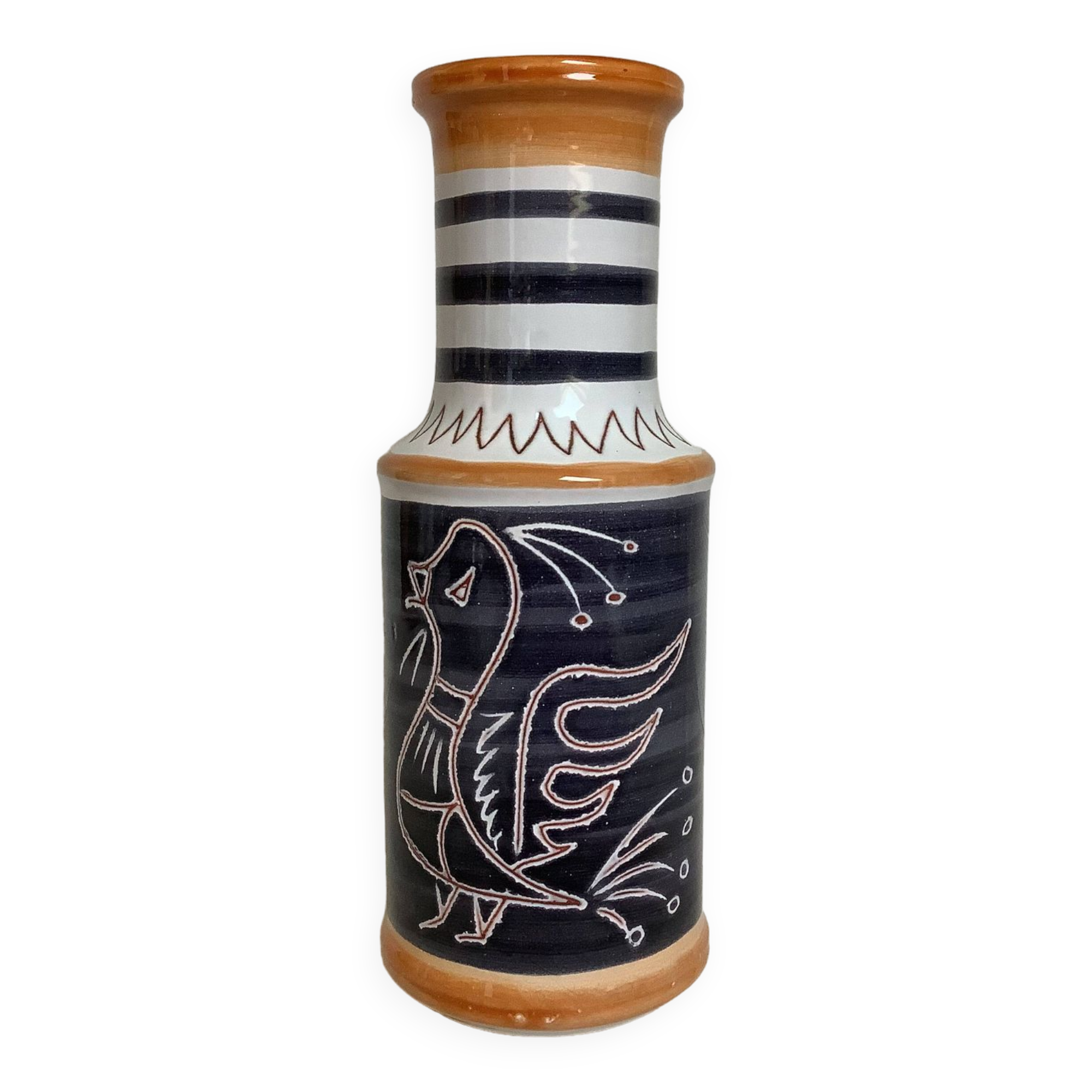 Zoomorphic vase and flowers Margot Plançon