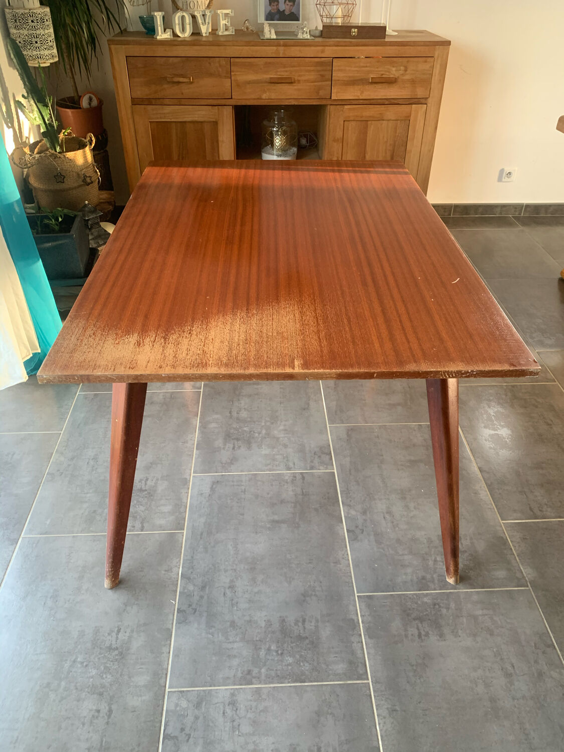 Vintage table year 1960