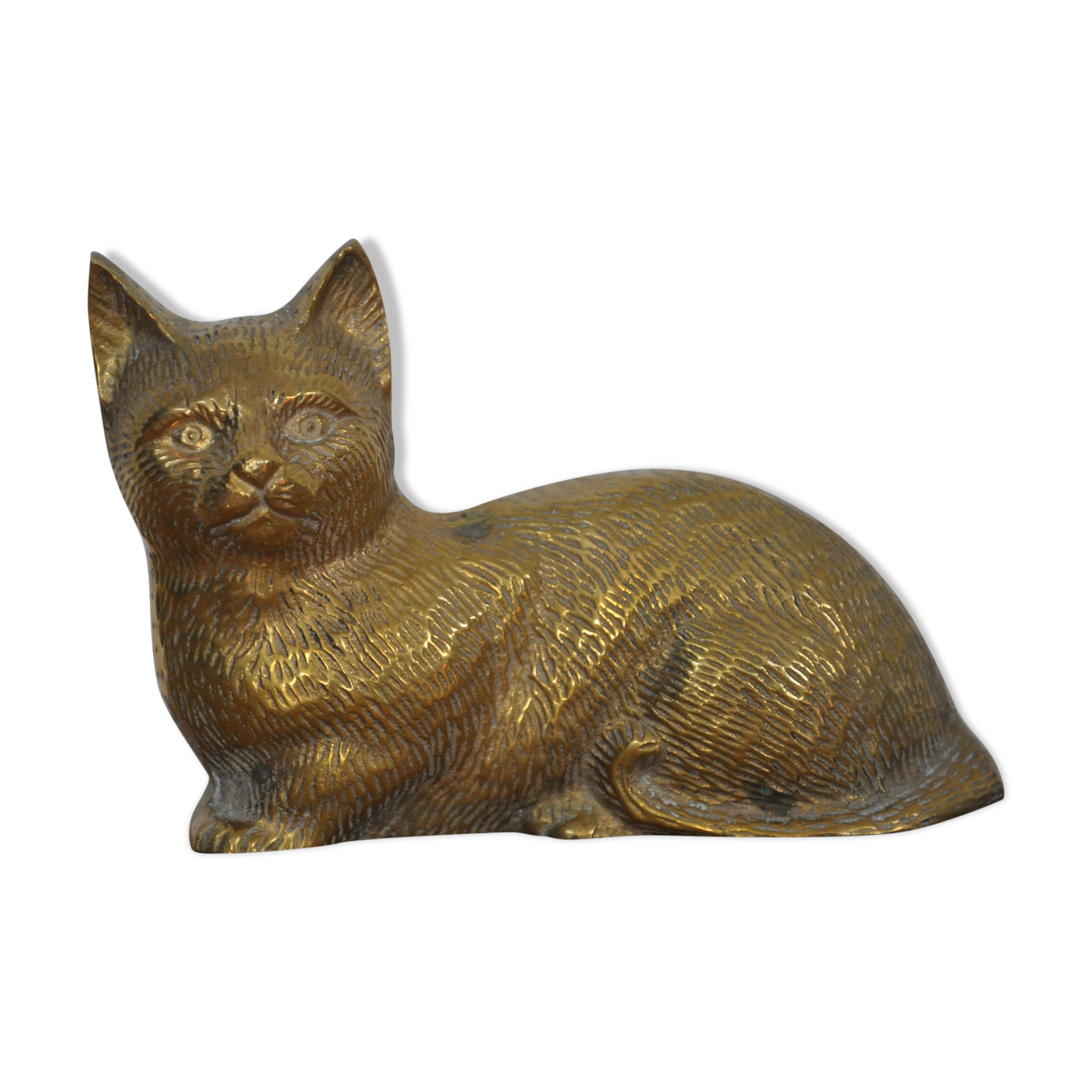 Brass cat