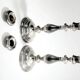 Cc5 henniger - pair of california candle holders