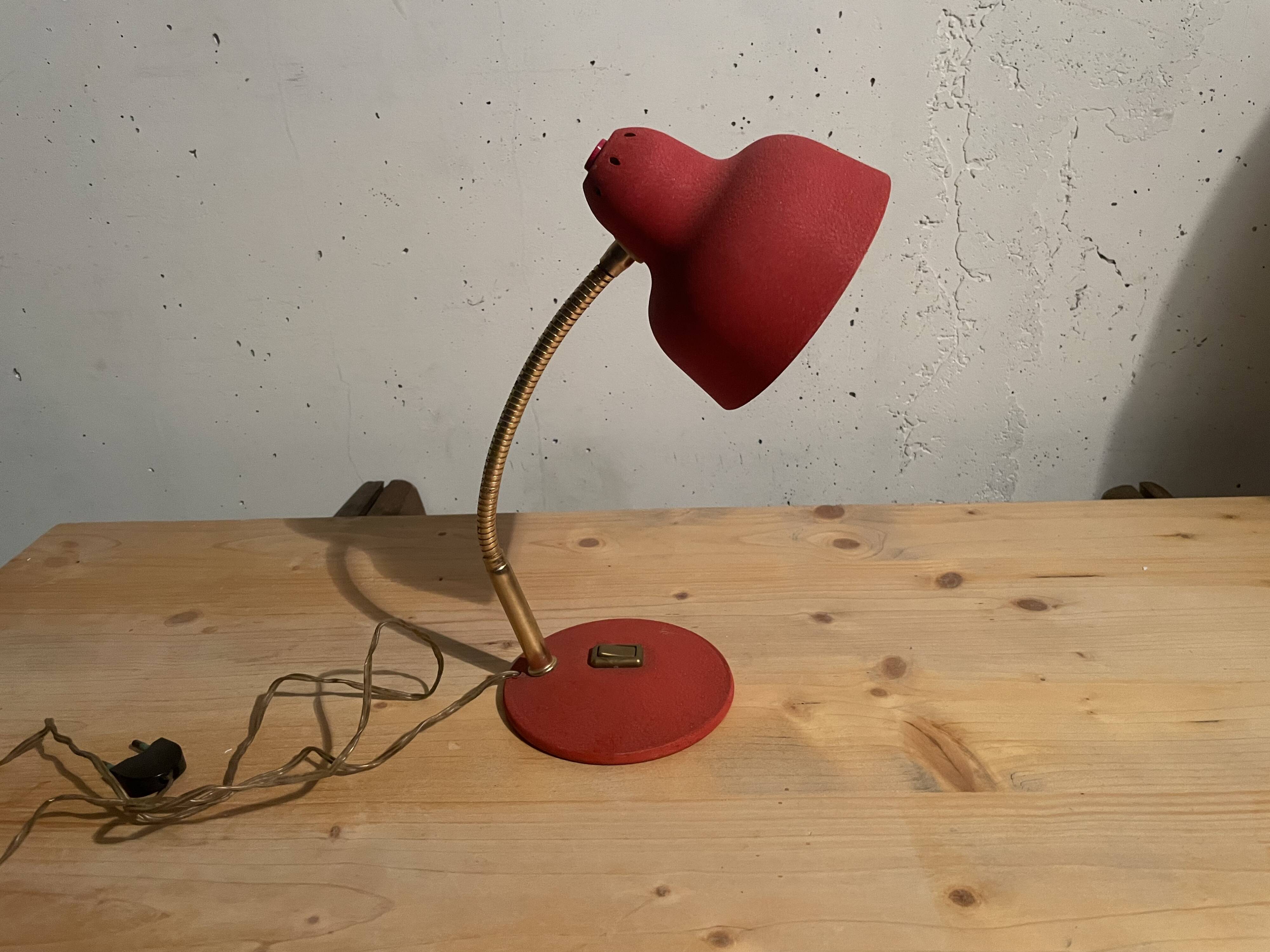 Lampe de bureau années 60