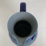 Betschdorf Alsace salt stoneware pitcher signed Schmitter Roger