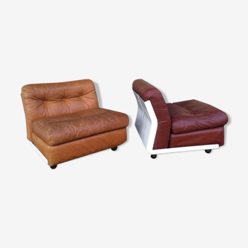 Pair of Amanta C&B Armchairs 1966 first generation