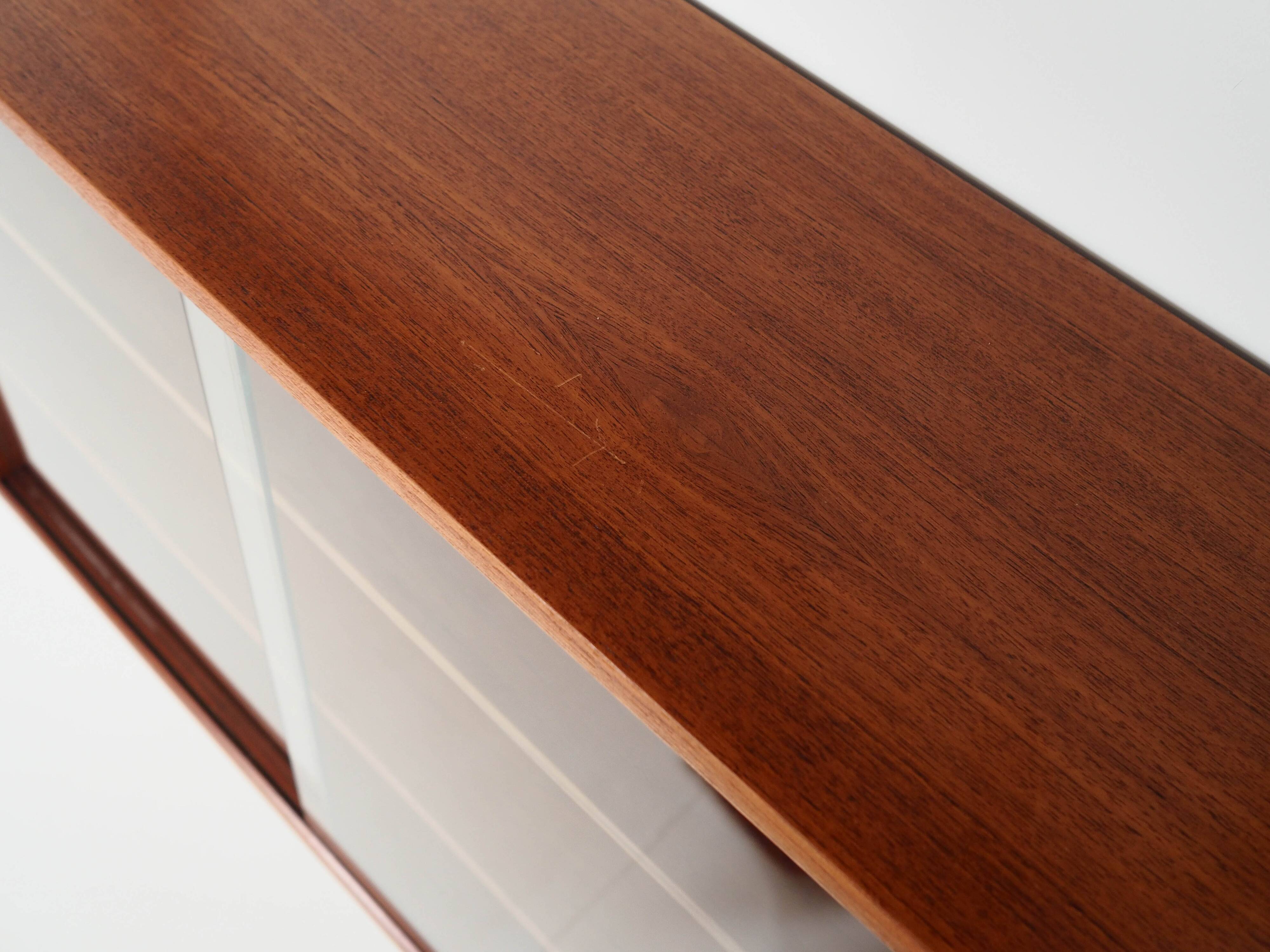 Teak shelving unit, Danish design, 1960s, production: Denmark