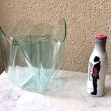 Italian handkerchief vase PMMA thermoformed edition iguzzini design Pietro Chiesa vintage 70