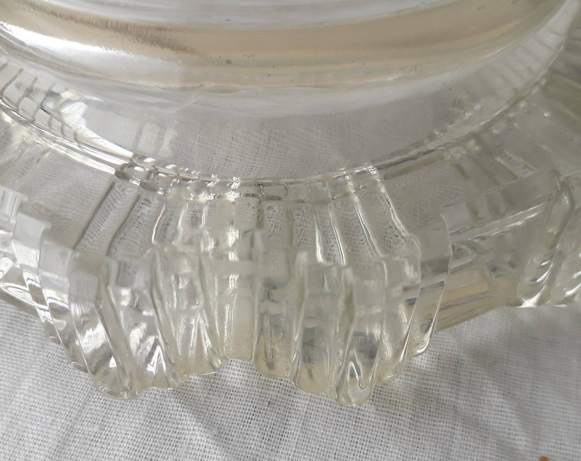 Ashtray or glass catchall.