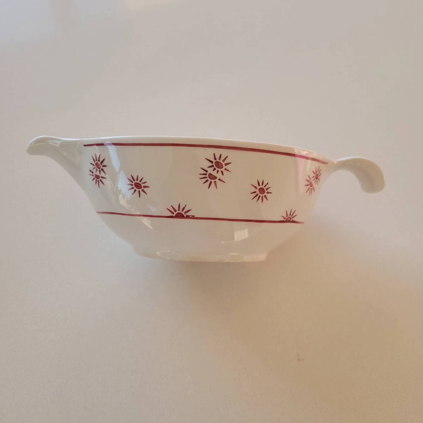 Gravy boat Digoin Sarreguemines France