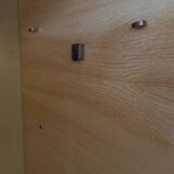 Vintage 4-door mirrored wardrobe