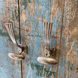 Pair of vintage hooks