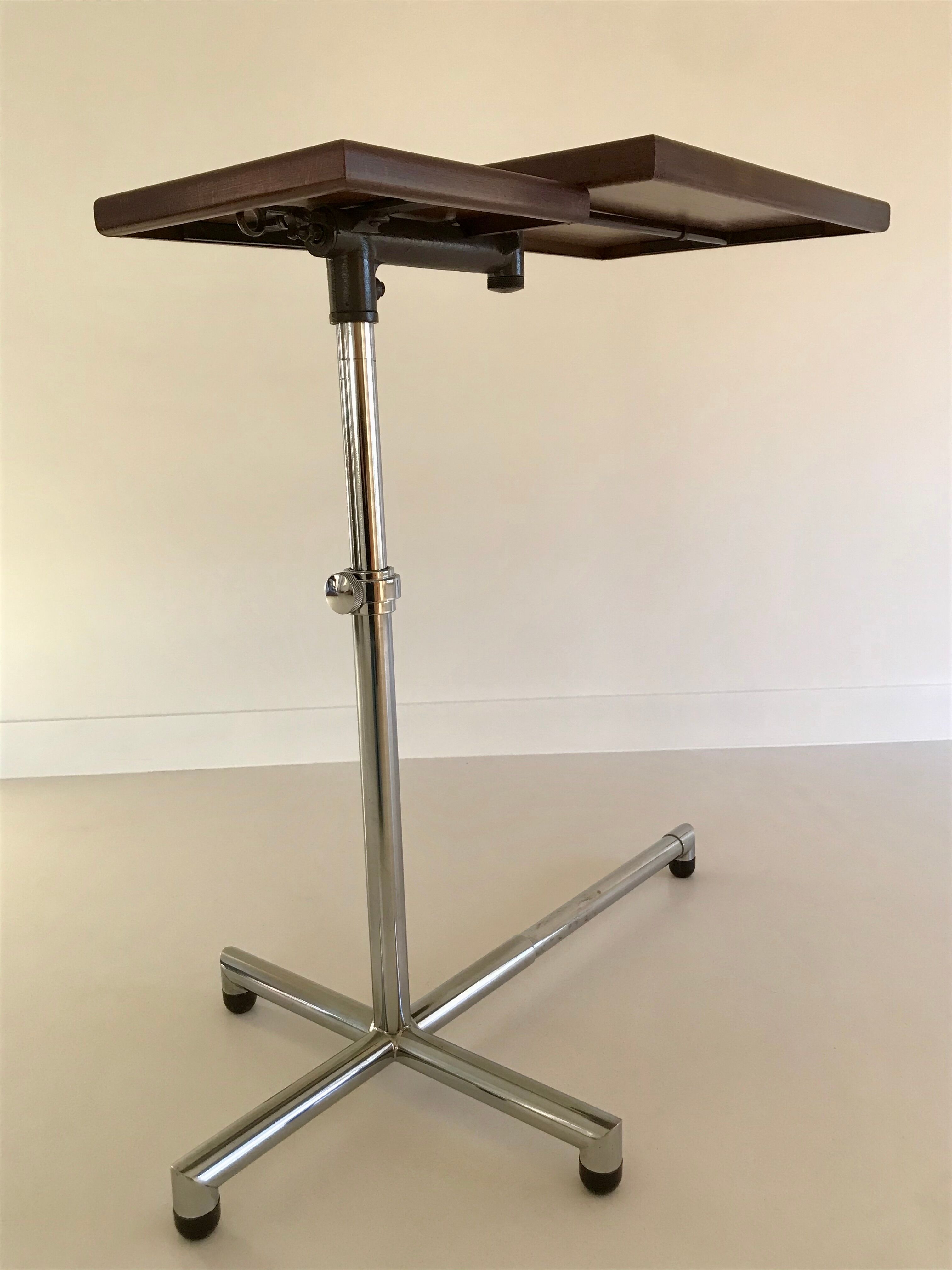 Mechanism side table by François Caruelle, 1930s