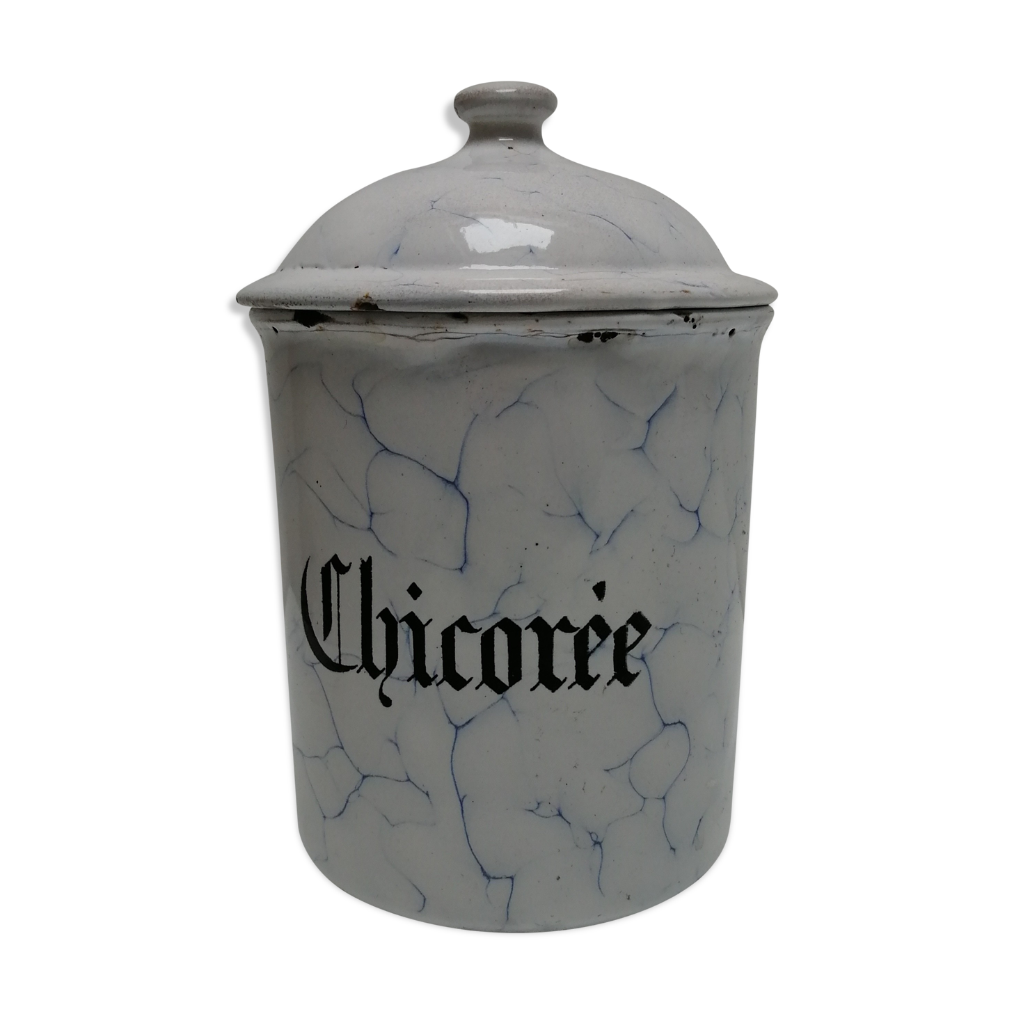 Chicory enameled pot