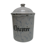 Chicory enameled pot