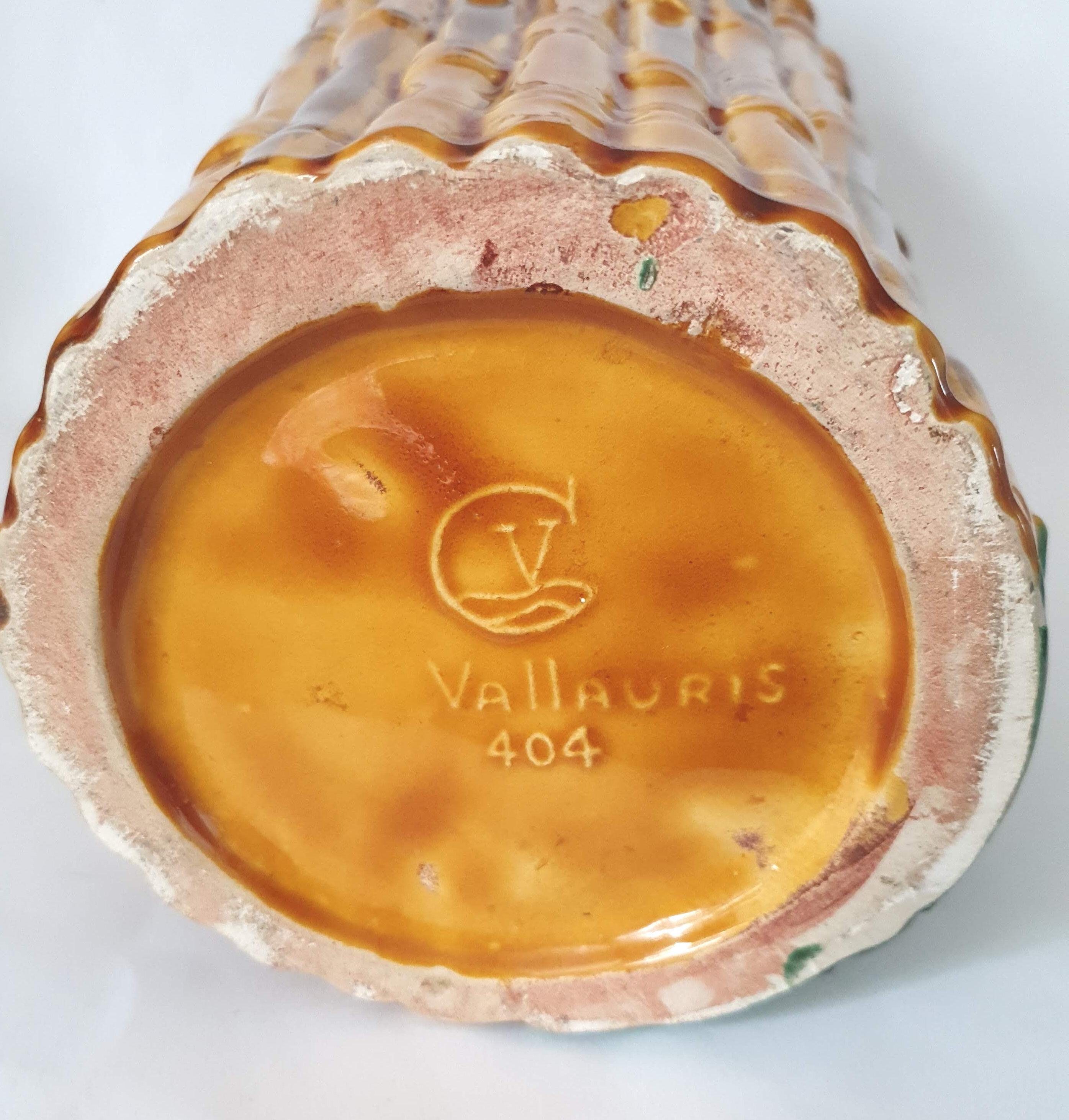 Ceramic vase of Vallauris