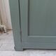 Vintage Parisian sideboard re-enchanted in smoky green