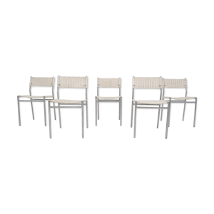 Ensemble de cinq chaises