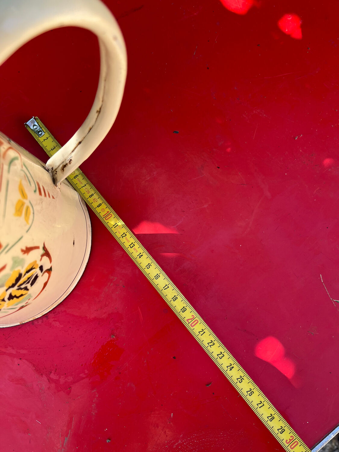 Enamelled coffee maker