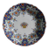 Desvres faience plate signed Fourmaintraux Courquin 19th century