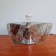 Mazzega Murano glass ceiling light, Italian design, 1960s