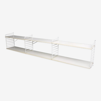 Vintage wall Shelving unit by Nisse Strinning for String AB
