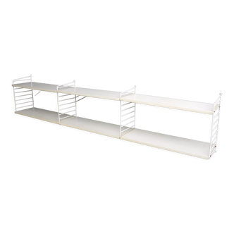 Vintage wall Shelving unit by Nisse Strinning for String AB