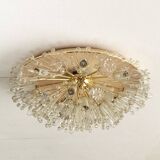 Austrian Flower Ceiling Lamp by Emil Stejnar for Rupert Nikoll, Vienna, Austria, 1950s