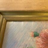 Still life with Dalhia signed J de Sereys, circa 1970.