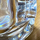 Pair of Daum crystal salt pots