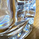 Pair of Daum crystal salt pots