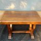 Art Deco lyre table 2 extensions 4/8 guests