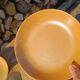 Deep stoneware plate
