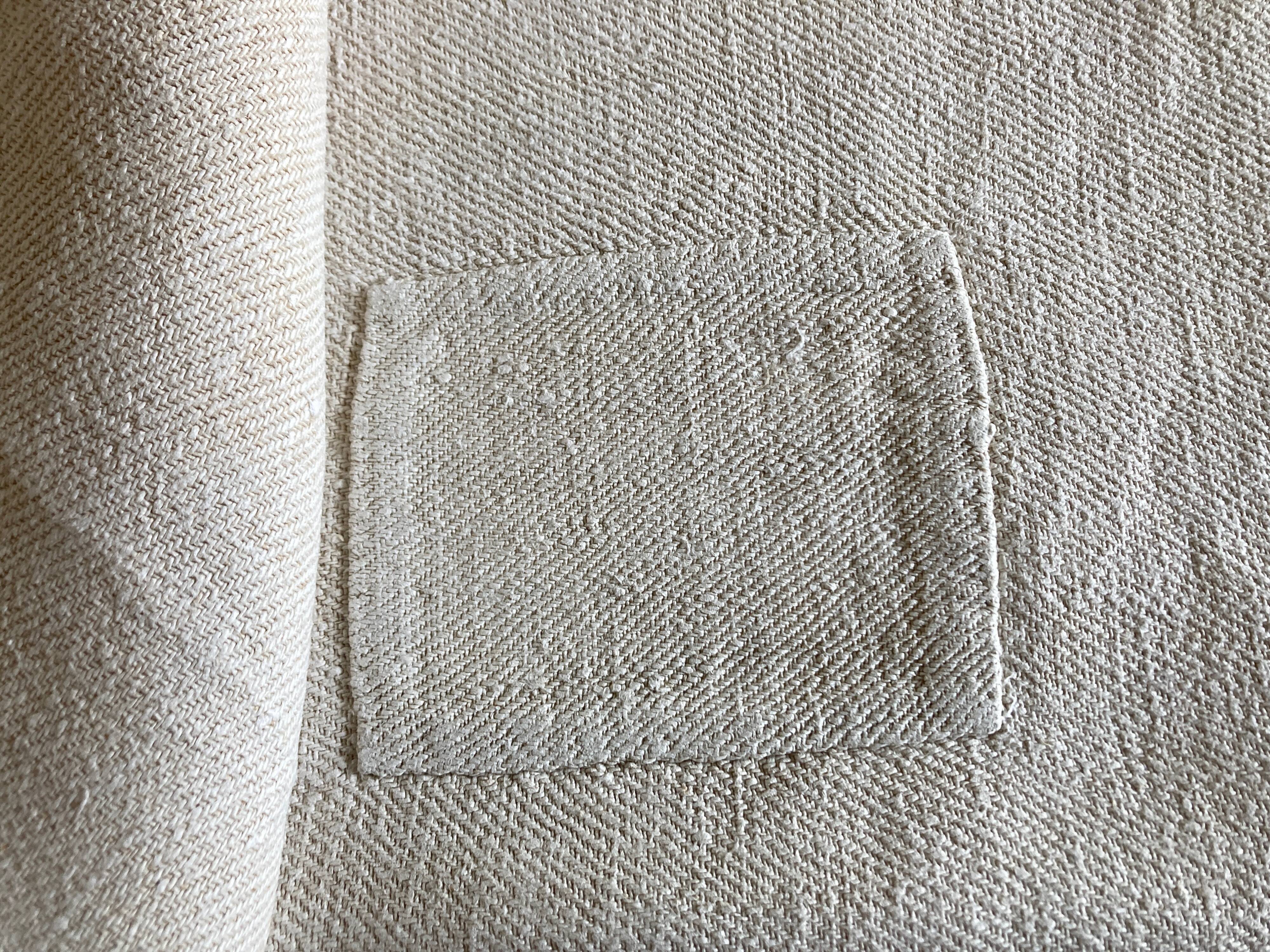 Tablecloth hemp canvas 19th L 140cm