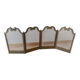 Fire screen fireplace screen 4 leaves