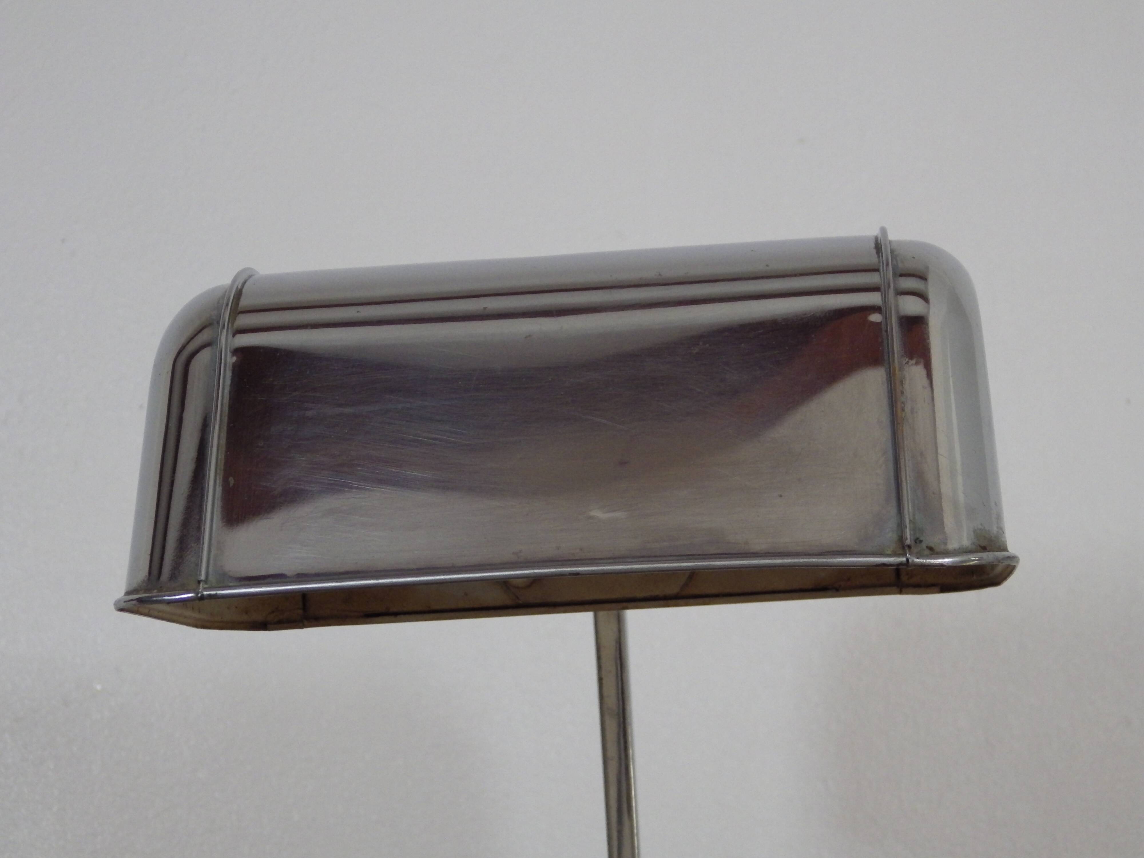 Lampe de bureau, notaire, avocat, Art déco.
