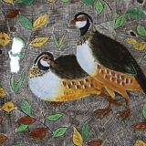 Flat plate Gien Rambouillet partridge