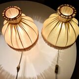 Lot 2 lampes de chevet anciennes