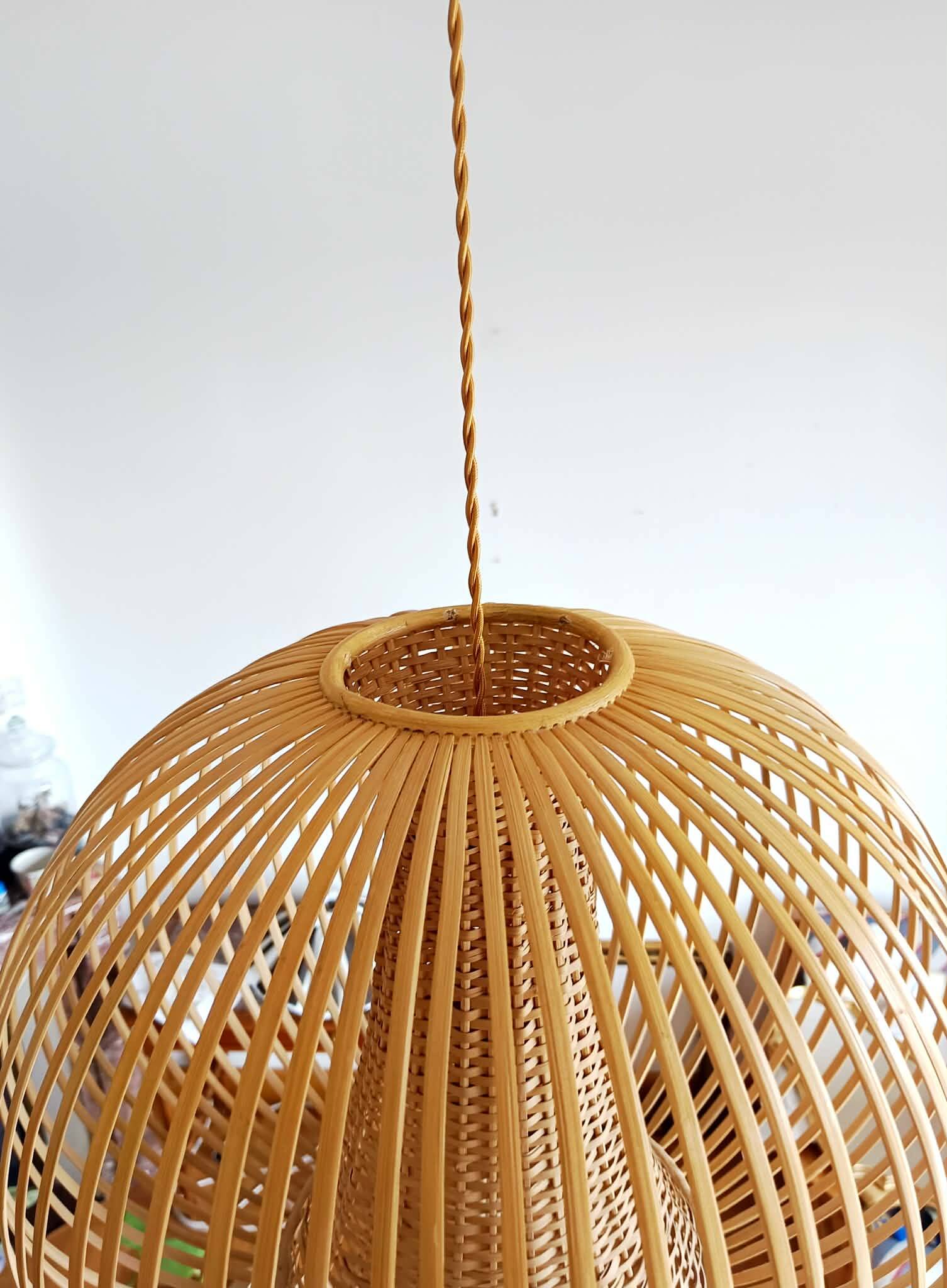 XXL bamboo ball pendant