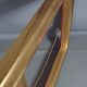 Frame hollow edges gold leaf 47,5x43 leaf 35,5x30,7 cm