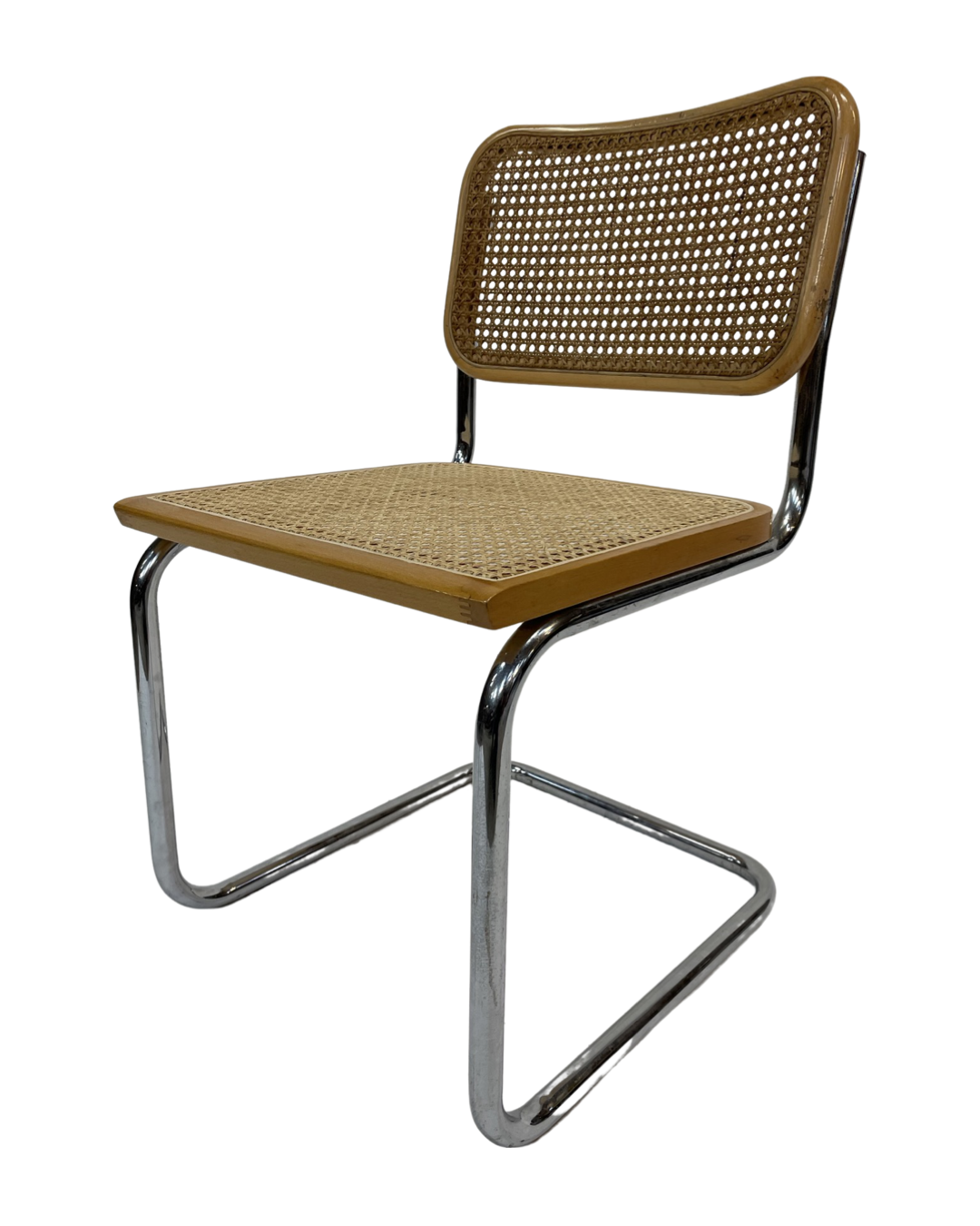 Cesca design chair b32 model in chrome