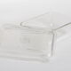 Duralex glass butter dish