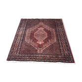 Tapis d'orient persan iranien tribu kurde senneh 1.25 X 1.50 m